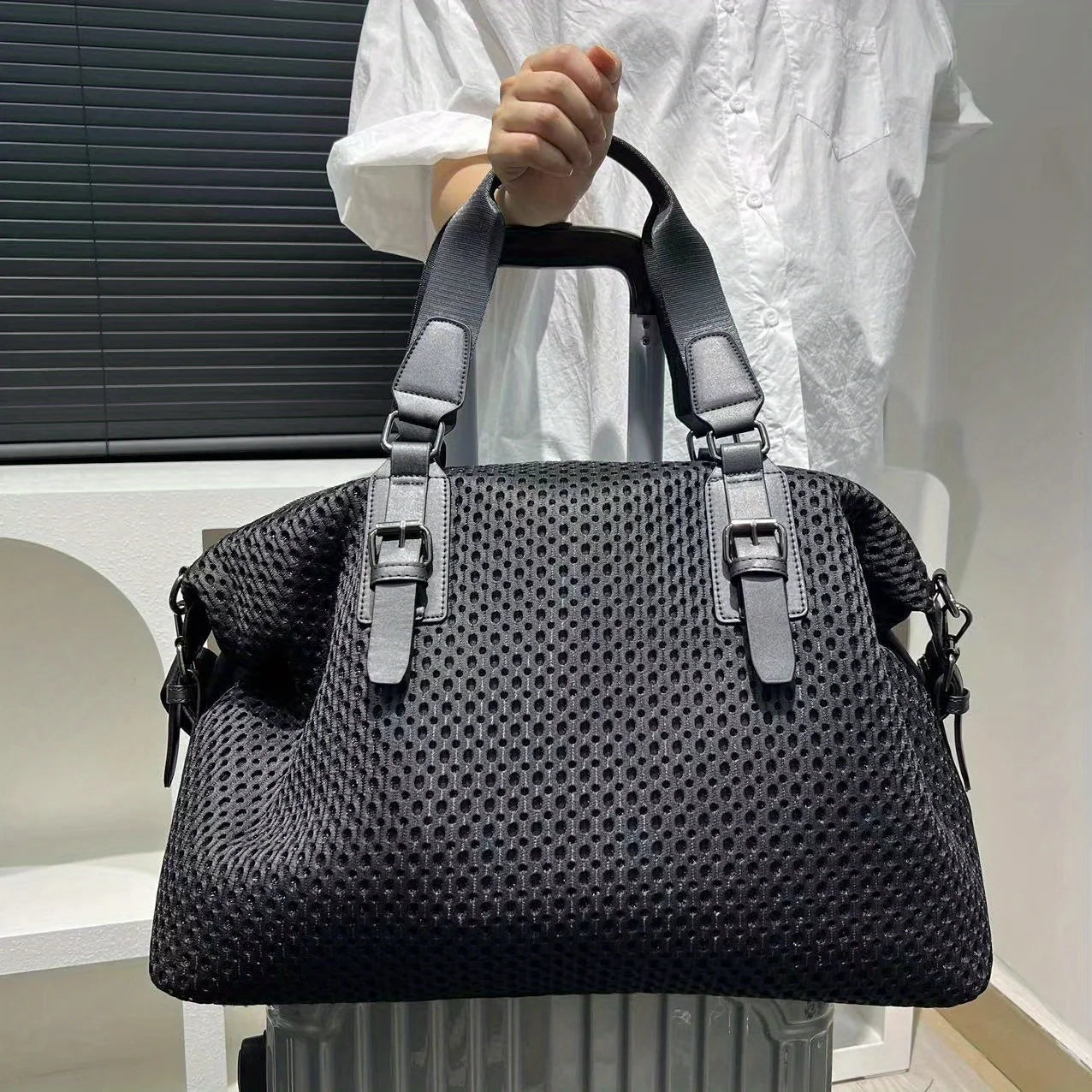 Soléa - Sac Nylon Bandoulière Femme - vue 3
