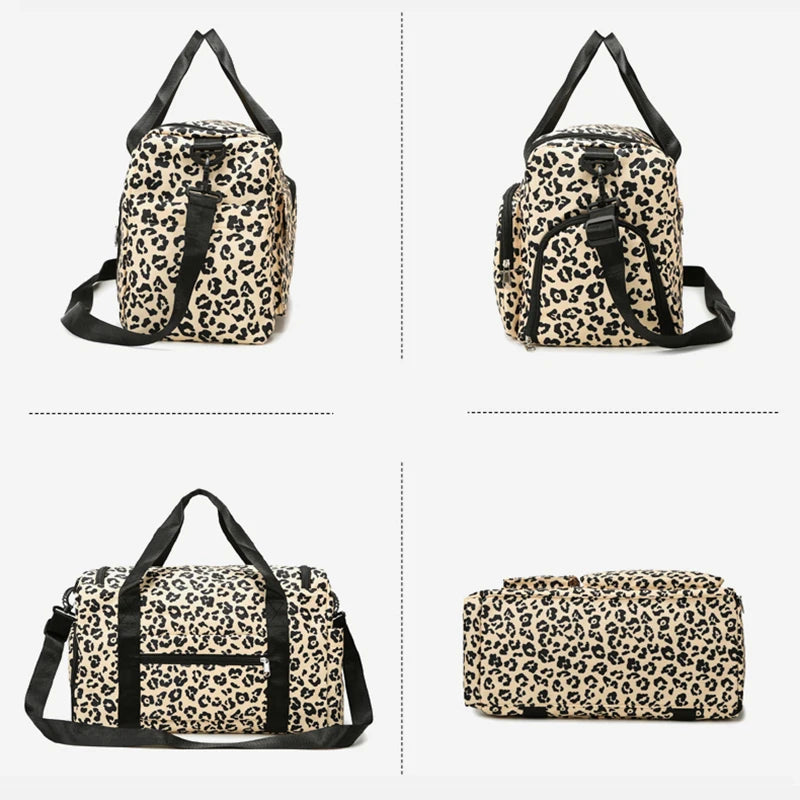 Soléa - Sac de Voyage Léopard Femme - vue 7