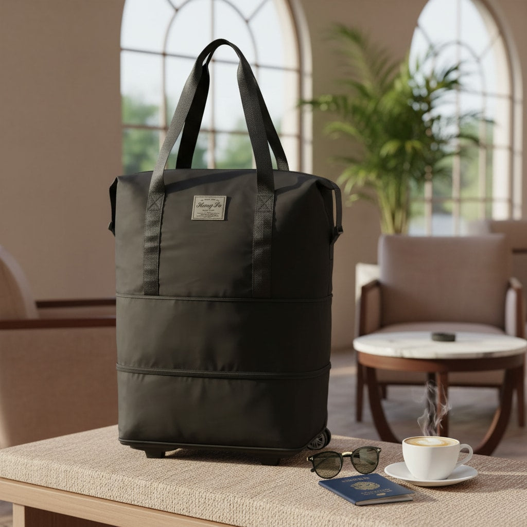 Escale - Bagage Sac Cabine Roulettes Extensible - vue 9