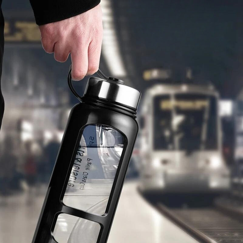 Bouteille En Verre Gourde