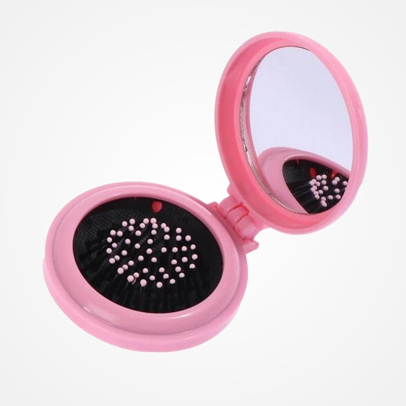 Brosse Cheveux Et Miroir De Poche Pylones - vue 7