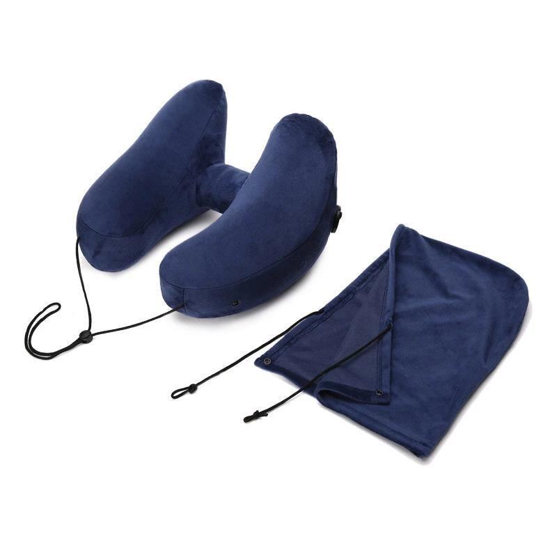 Lilas - Coussin De Voyage Avion