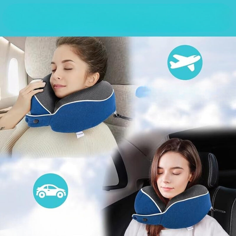 coussin de voyage nuageux et pratique