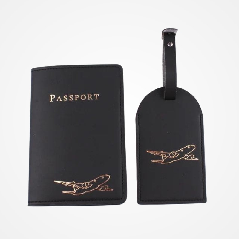 Pack - Etiquette Bagage Et Etui Passeport - vue 18