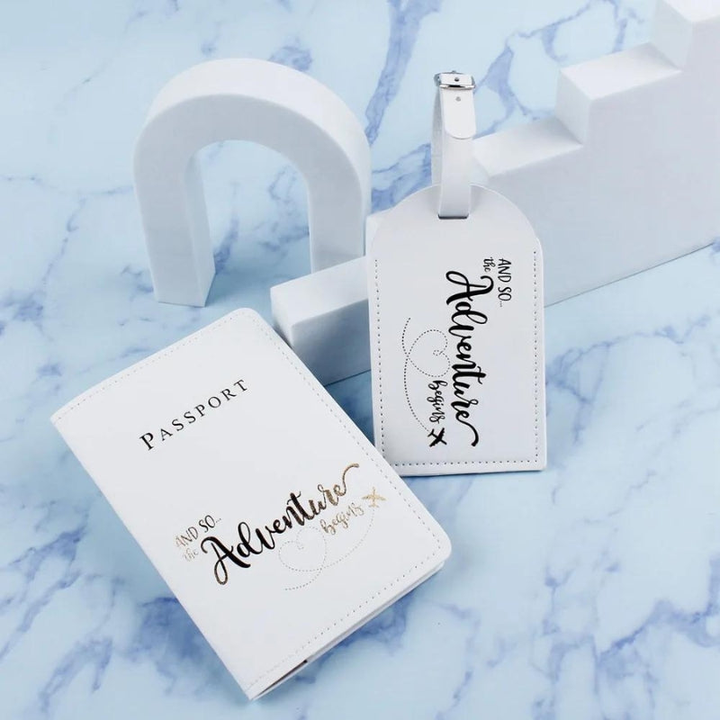 Etiquette Bagage Et Etui Passeport