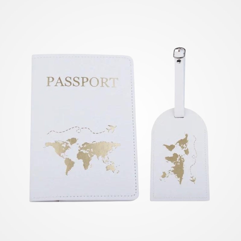 Pack - Etiquette Bagage Et Etui Passeport - vue 15