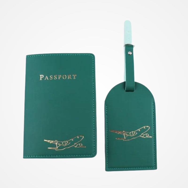 Pack - Etiquette Bagage Et Etui Passeport - vue 7