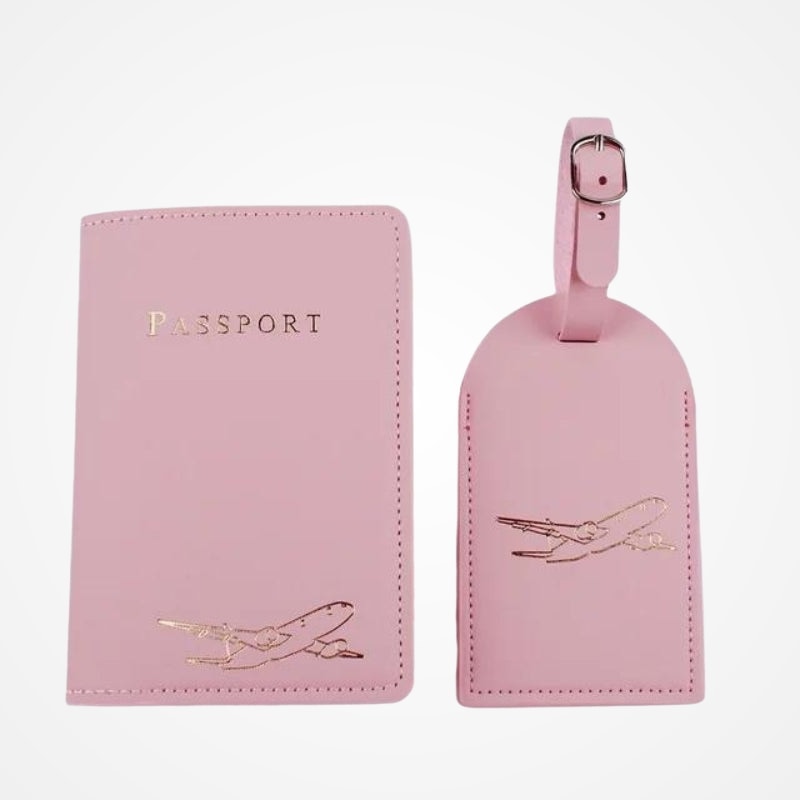 Pack - Etiquette Bagage Et Etui Passeport - vue 5