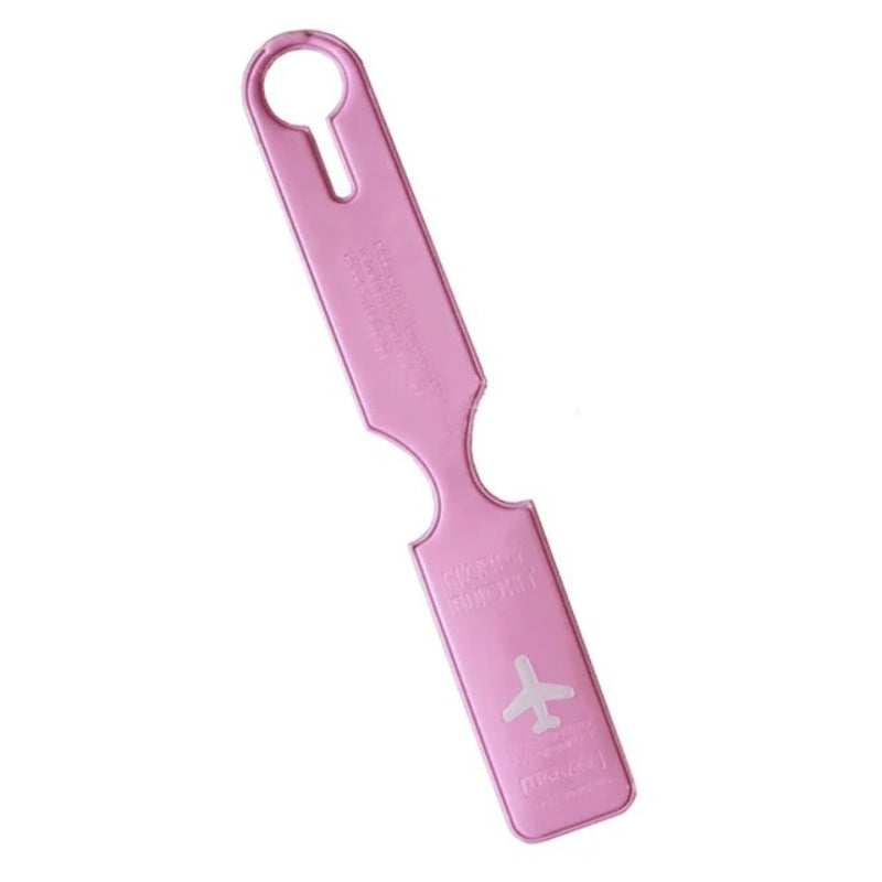 étiquette pour valise