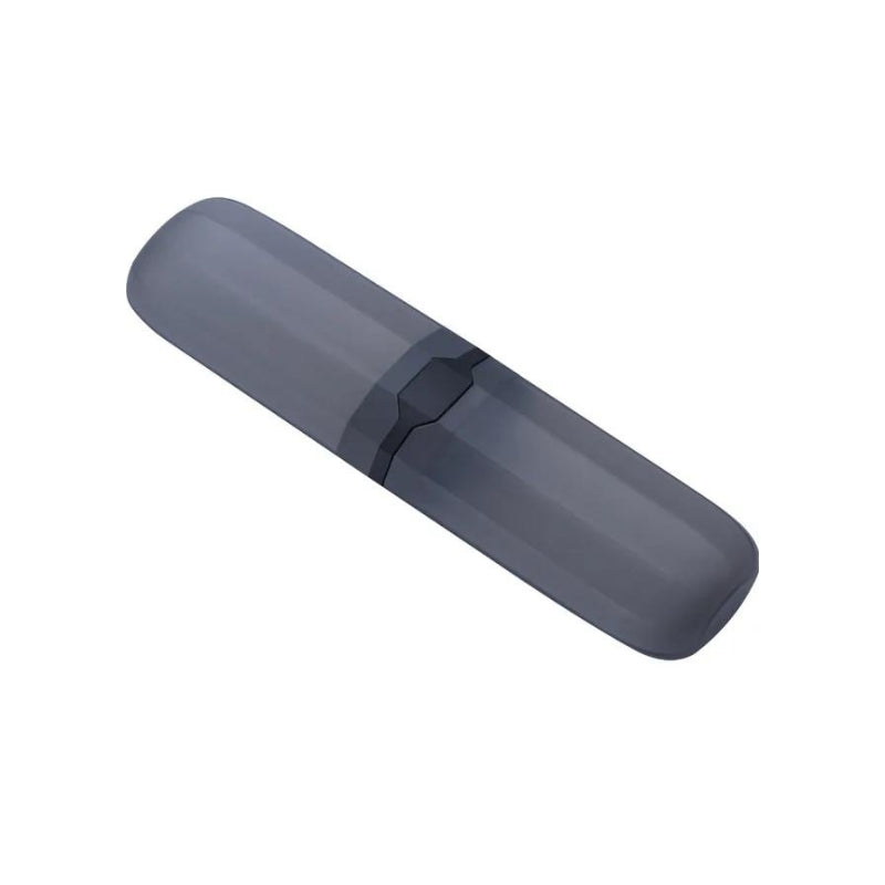 etui brosse à dent compact et dentifrice