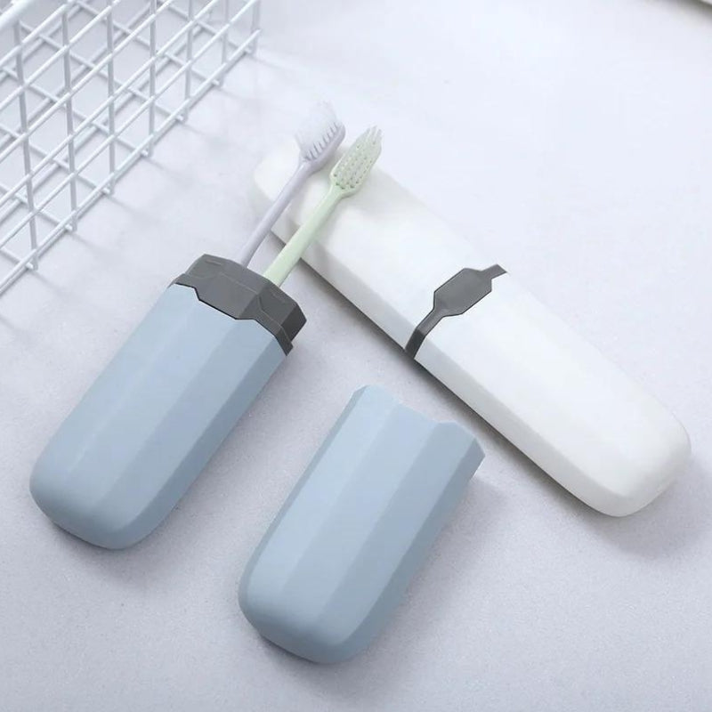 accessoire de voyage brosse à dent et dentifrice