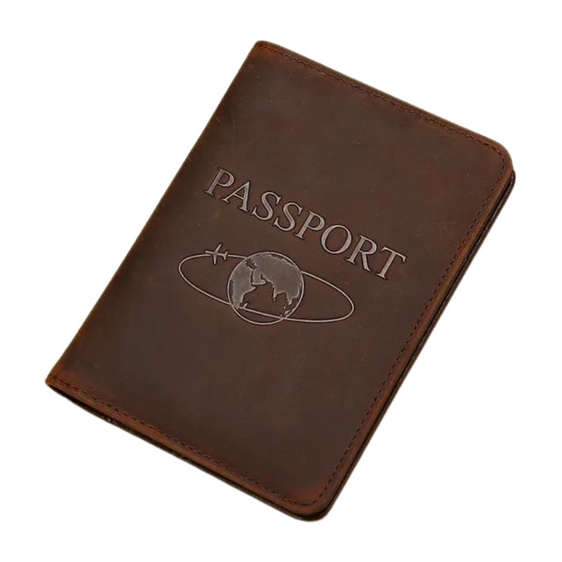 étui passeport cuir homme