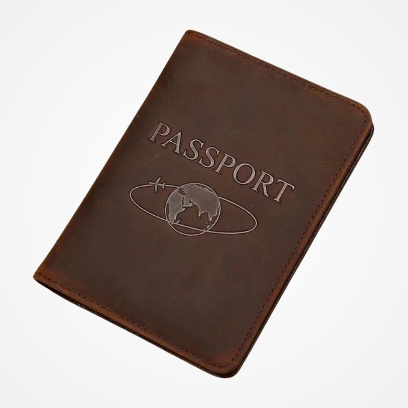 Étui Passeport Cuir Homme
