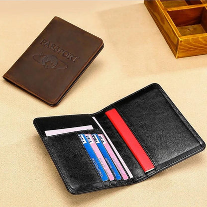Étui Passeport Cuir Homme
