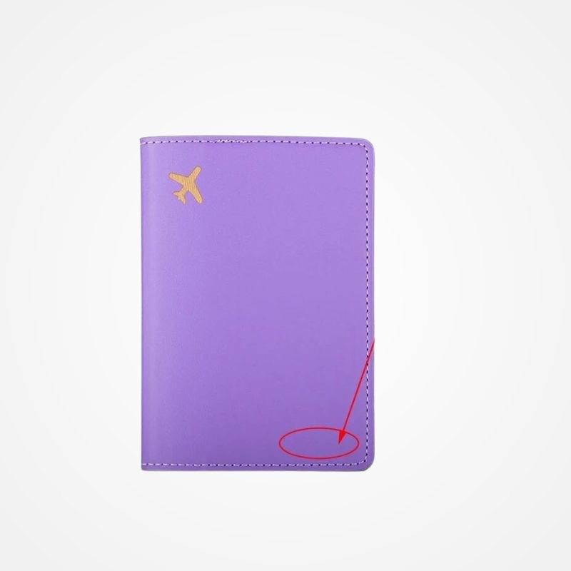Etui Protège Passeport PU Personnalisé - vue 2