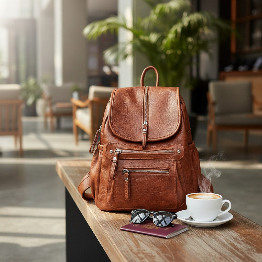 Heritage - Sac à Dos Femme Cuir - vue 14