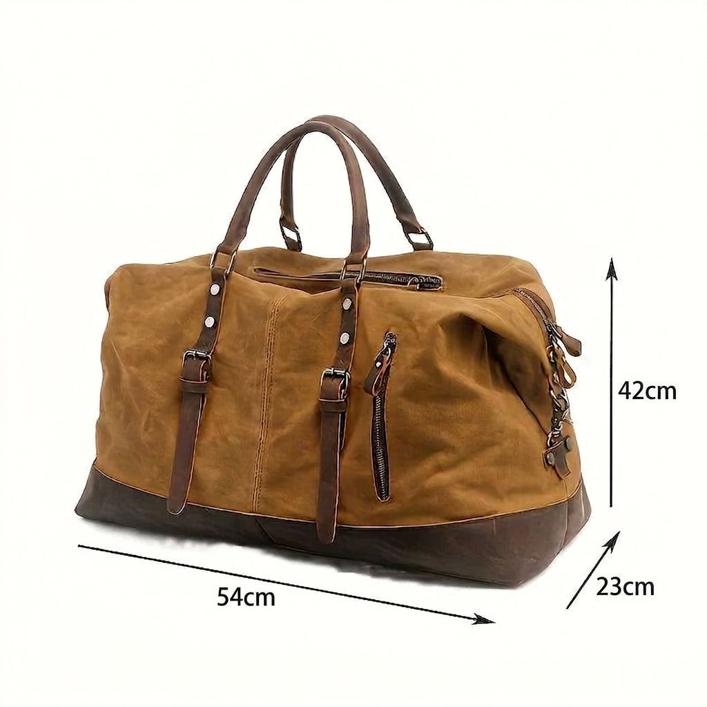 ALSHAIN - Sac De Voyage Vintage Homme