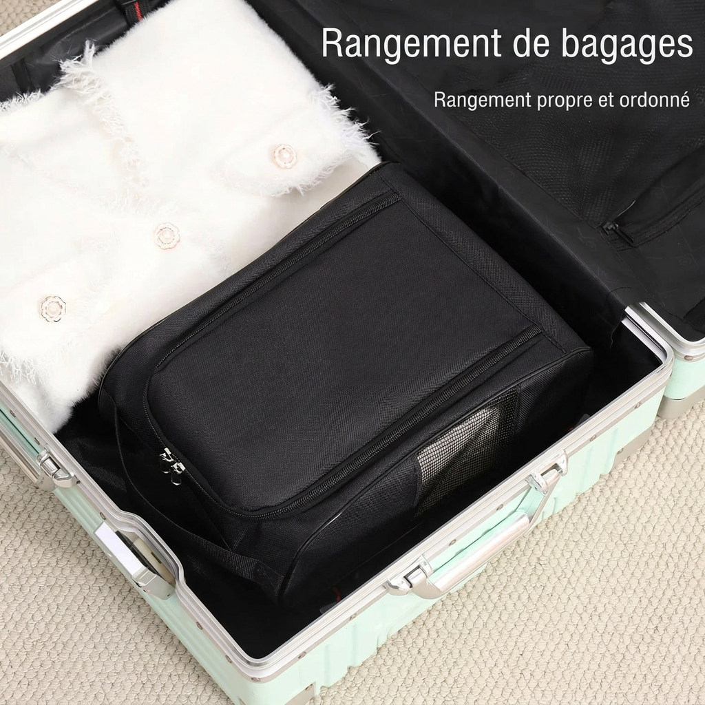 Zéphyr - Sac de Transport Respirant pour Chaussures de Voyage