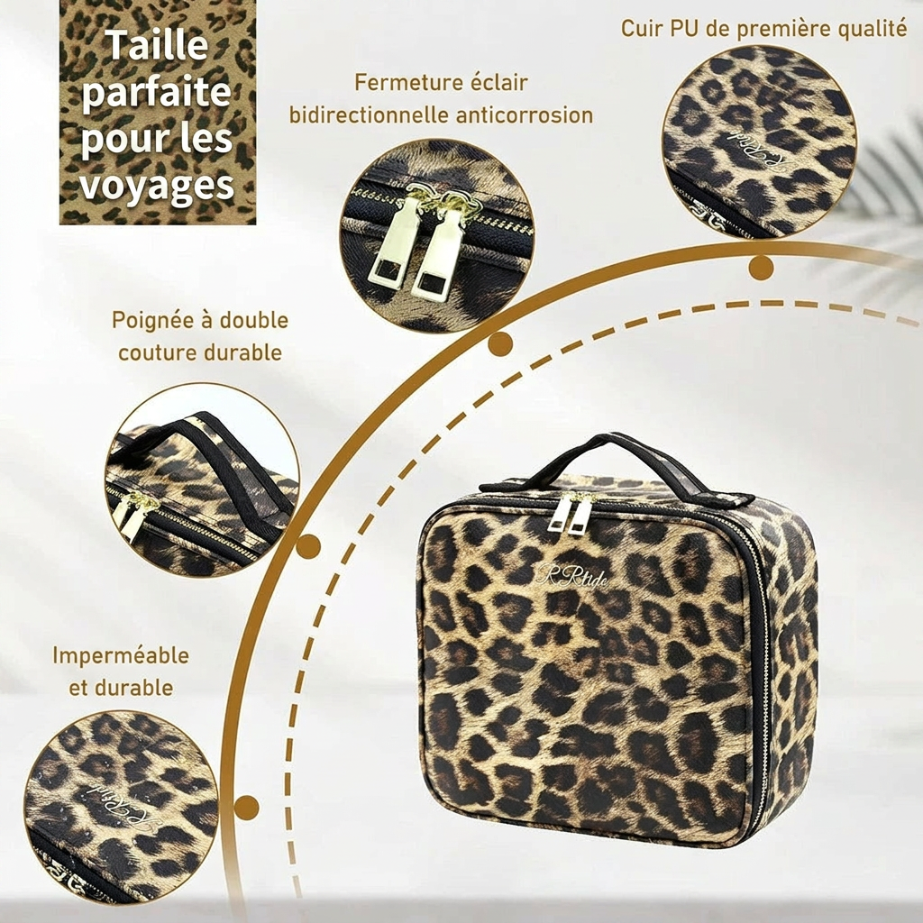 AGLAIA - Trousse de Maquillage Lumineuse Nomade