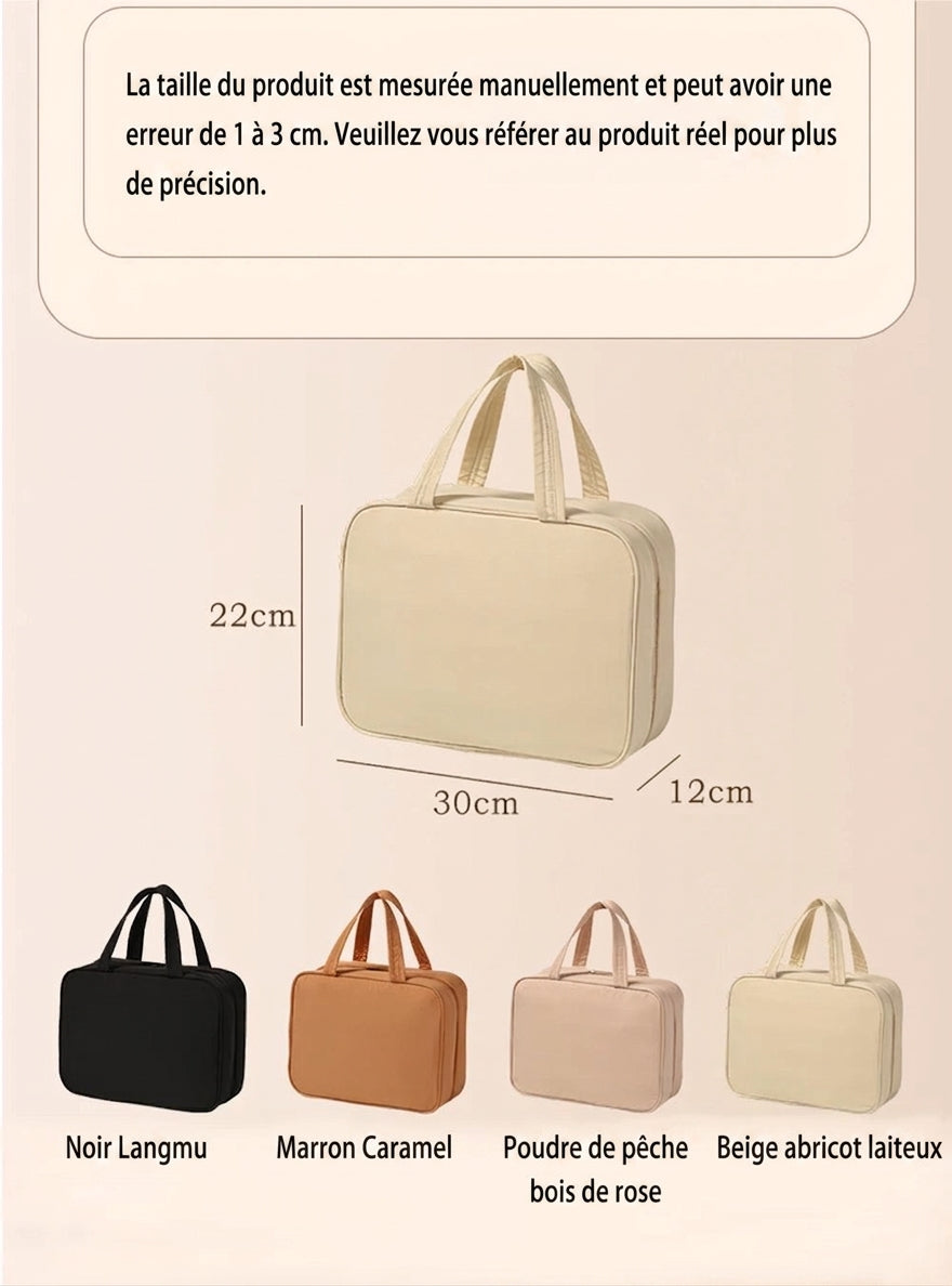 AETHER - Trousse de Toilette Suspendue Grande Capacité