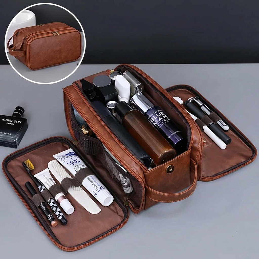 RHEA - Trousse de Toilette Suspendue Unisexe Imperméable