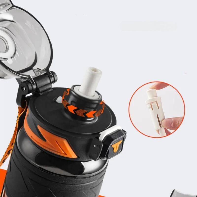 Gourde Avec Paille Intégrée