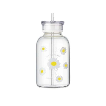 petite bouteille avec paille