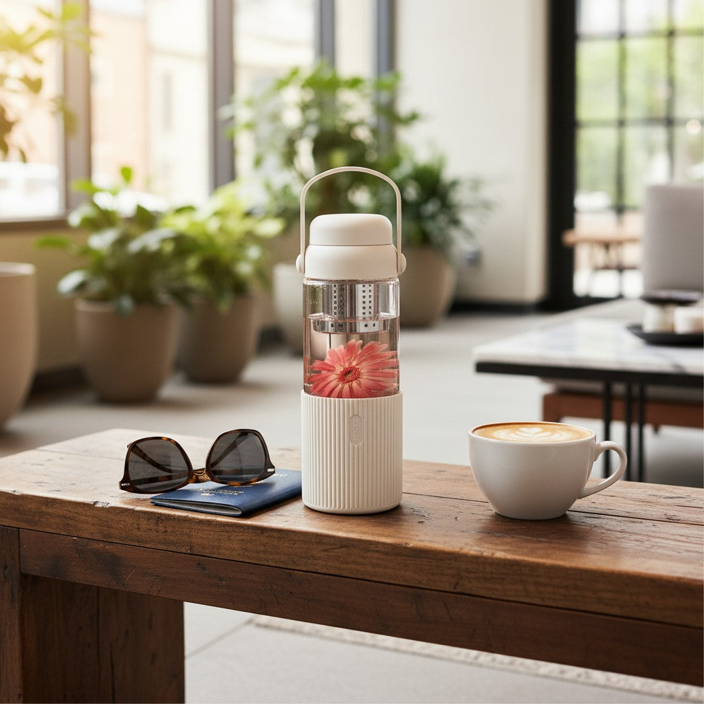 Gourde Verre Infuseur - vue 16