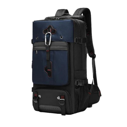 sac à dos de voyage bleue