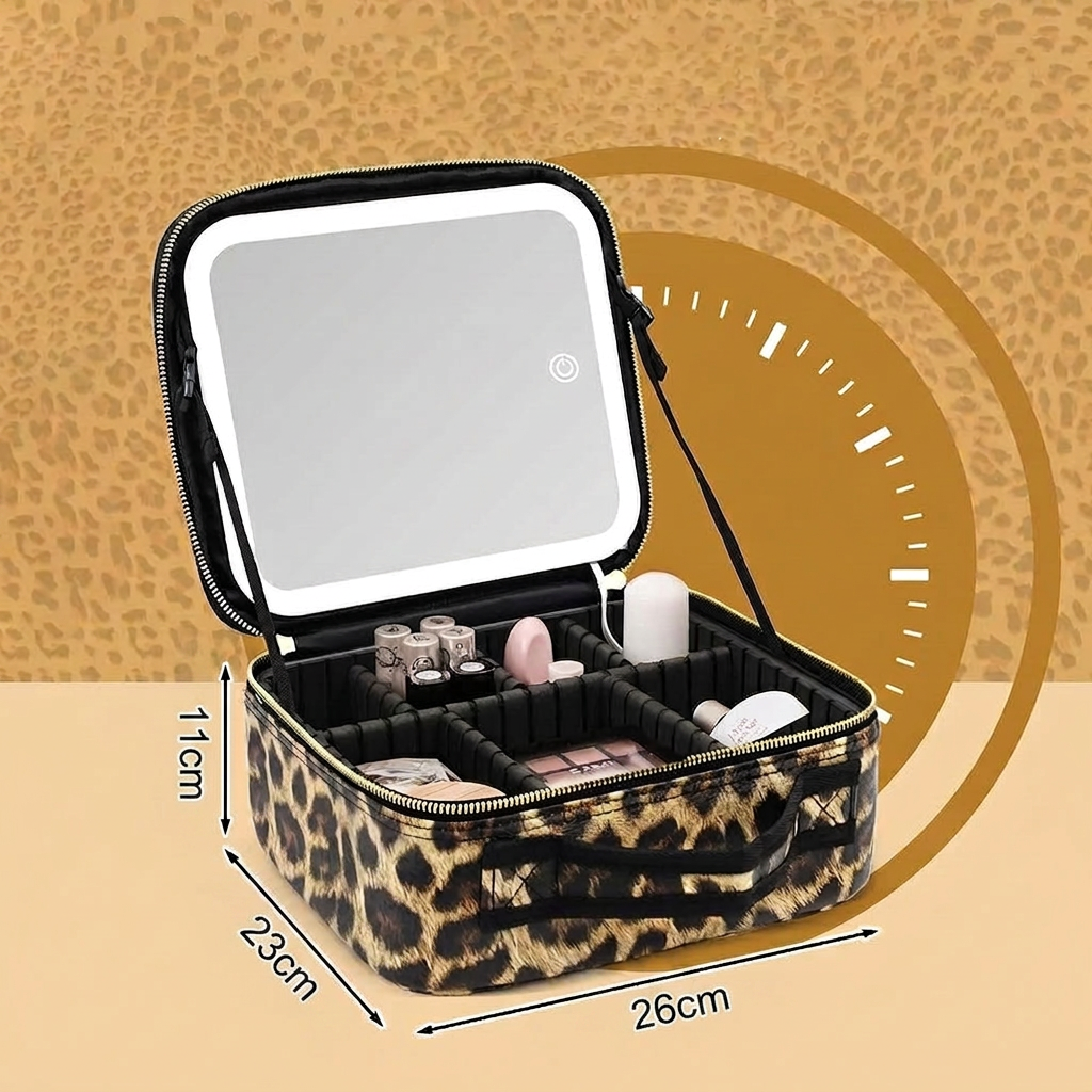 AGLAIA - Trousse de Maquillage Lumineuse Nomade