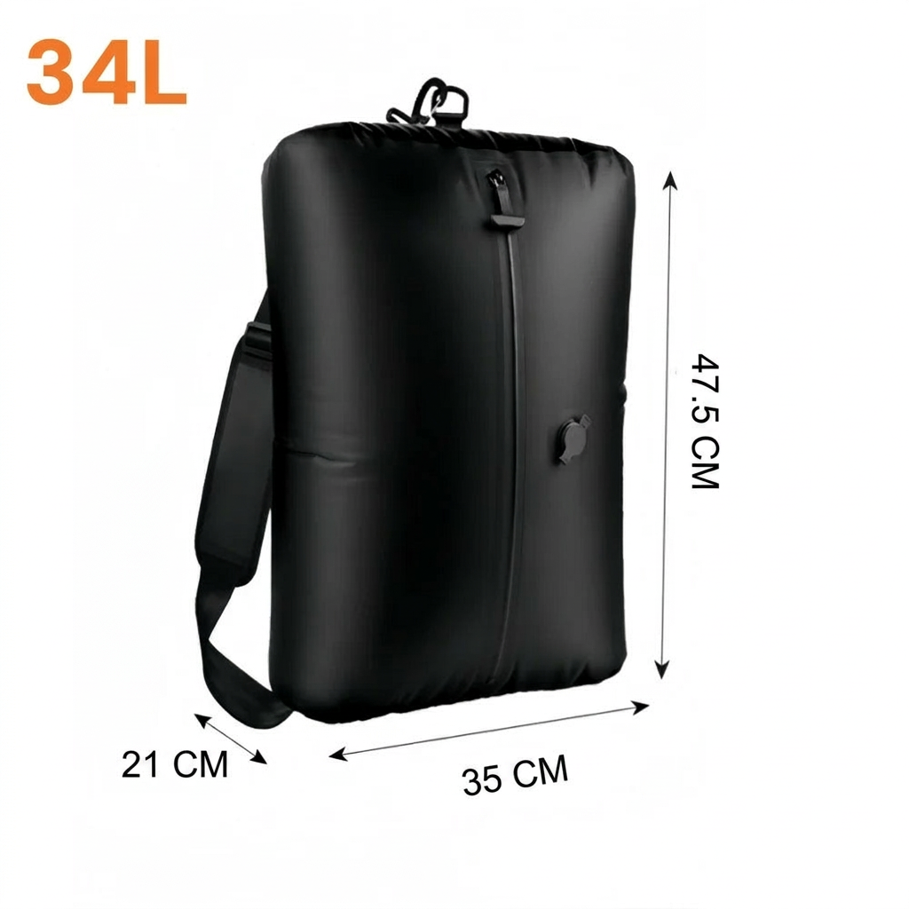 Zéphyr - Sac de Compression Étanche pour Voyageurs