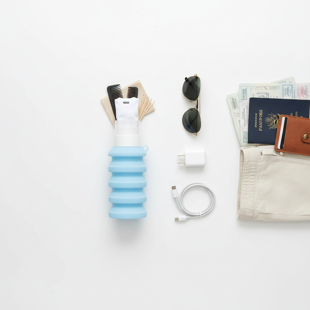 StrapKnob - Flacon De Voyage Anti Fuite - organisation