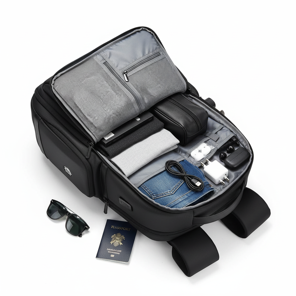 Escale - Sac À Dos Voyage Cabine Extensible - vue 7
