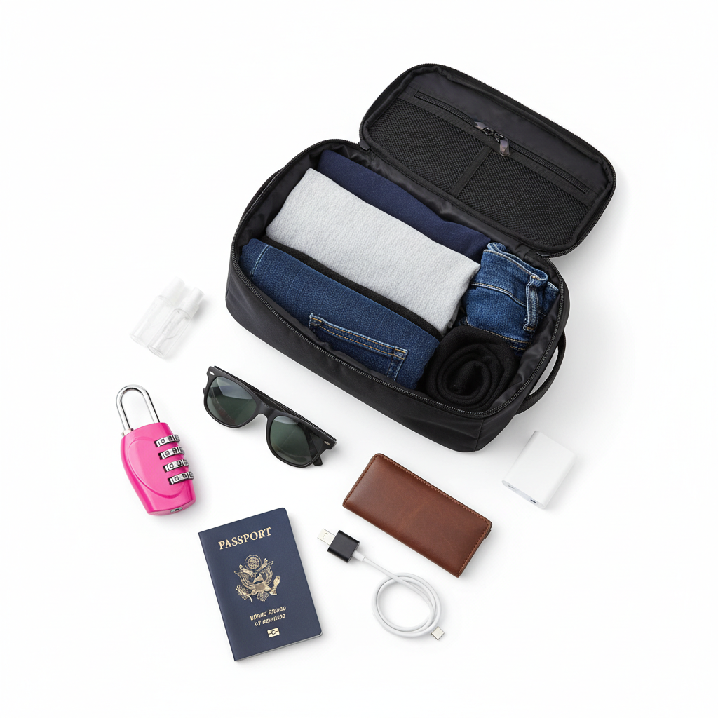 Cadenas à Code 4 Chiffres Valise - vue 17