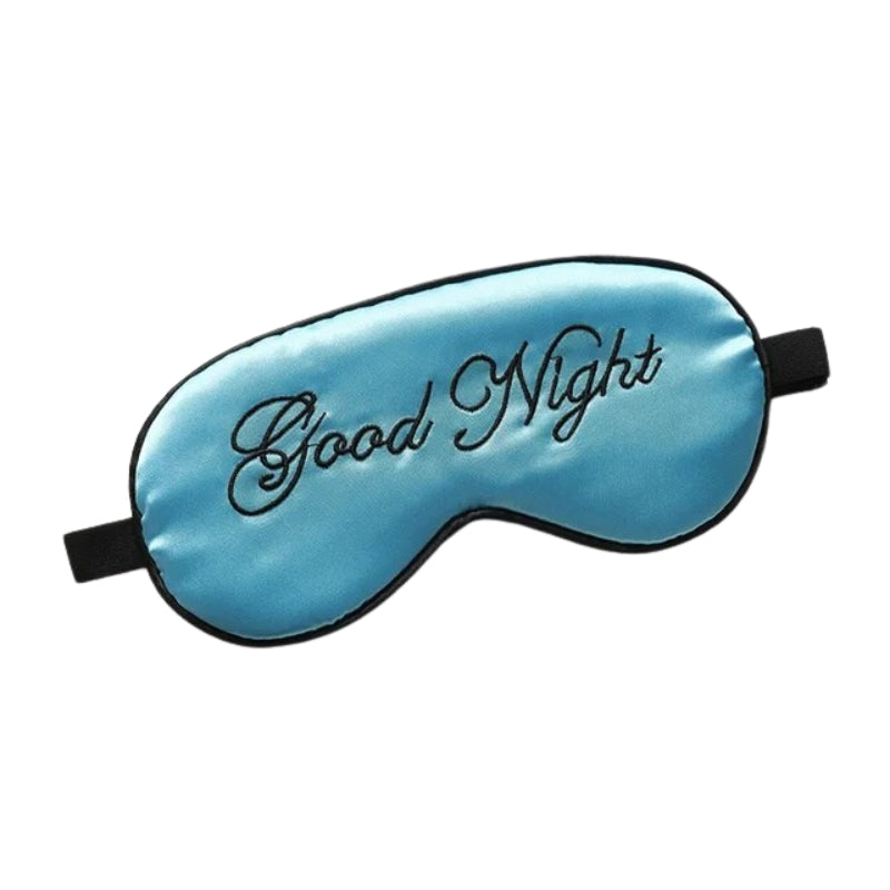 masque de nuit en soie voyage