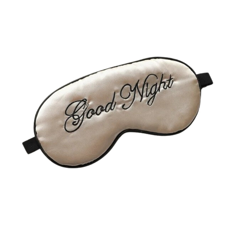 masque de sommeil en soie