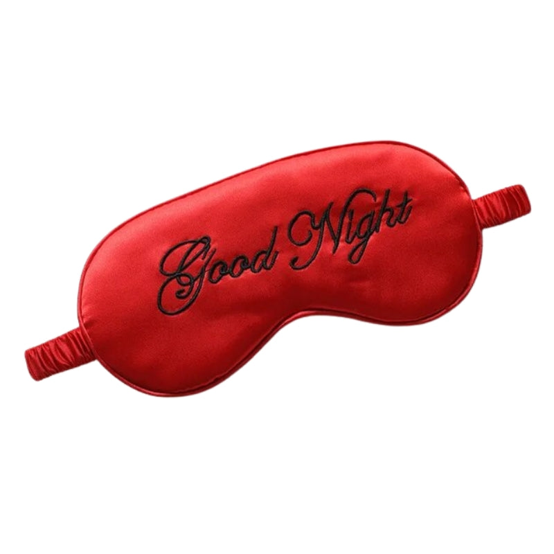 masque de nuit en soie