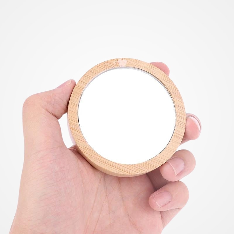 Miroir De Poche Bois - vue 3