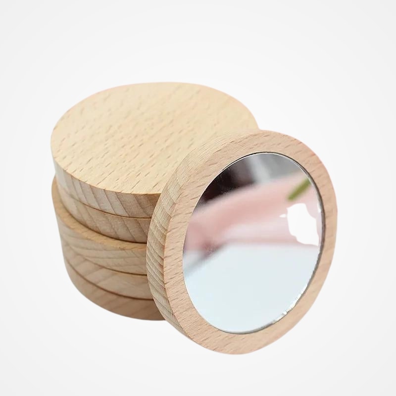 Miroir De Poche Bois - vue 5