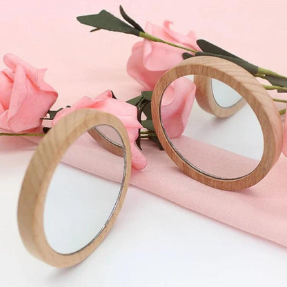 Miroir De Poche Bois