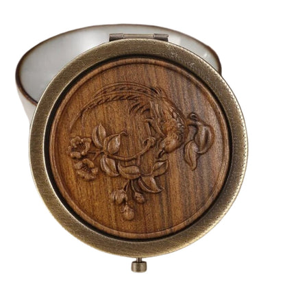 miroir avec du bois flotté