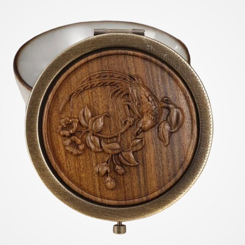 Miroir De Poche Décoratif Bois - vue 23
