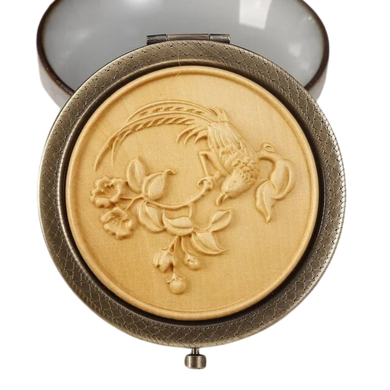 petit miroir en bois flotte