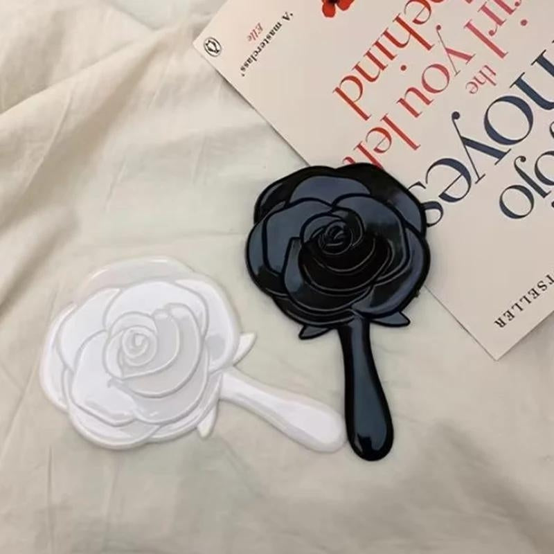 Miroir De Poche En Forme De Rose