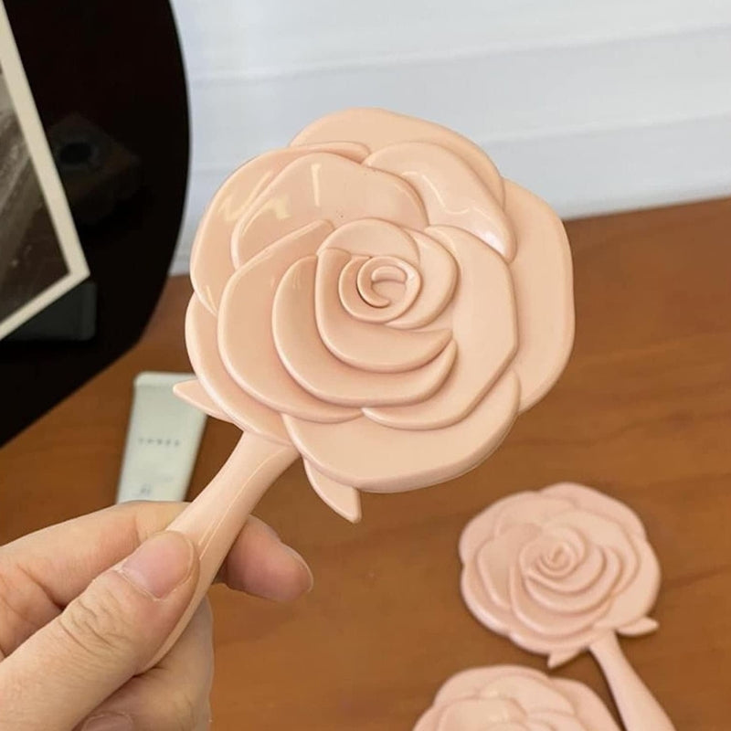 Miroir De Poche En Forme De Rose - vue 3