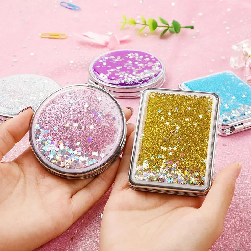 Miroir de Poche Paillettes - vue 3
