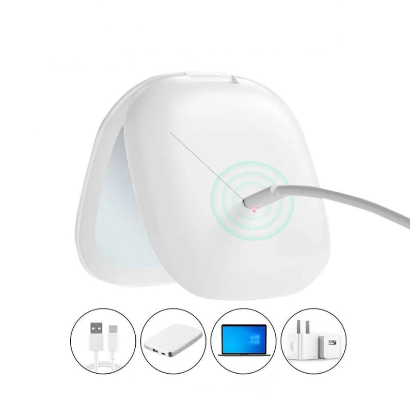 Miroir Grossissant De Poche Avec Led