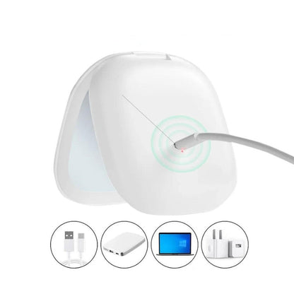 Miroir Grossissant De Poche Avec Led