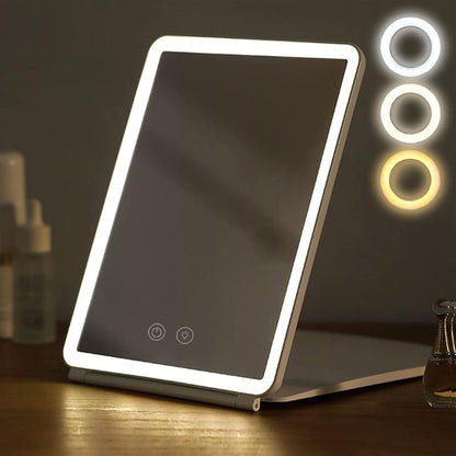 Miroir Led Zoom Portable
