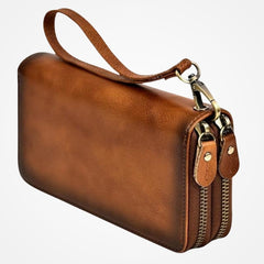 Portefeuille De Voyage Homme Cuir